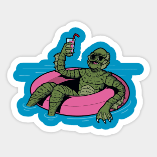 Black Lagoon Vibes Sticker